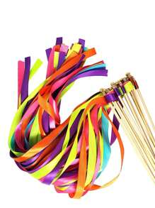 10/20Pcs Purple Fairy Wand Magic Sticks With Bells & Ribbons - Wedding Decorations, Party Supplies, Interactive Play, Perfect For Bridal Showers, Birthday Parties, Baby Showers, And Festive Celebrations Summer Gifts Beach Back To School School Supplies Room Decor