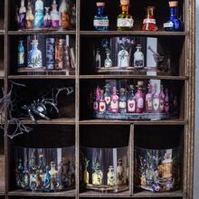 have a good day 1 Roll 78.74inch(200cm) Vintage Style Witch's Potion Bottle Series Stickers On Roll Cutting Decor Collage Card Material Aesthetics Scrapbooking DIY Sketchbook Personalized Hand Account PET Tape Office & School Supplies,School Supplies,Back To School