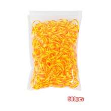 1000pcs/7500pcs Mixed Color Rubber Bands Kits, Suitable For DIY Crafting, Weaving, Jewelry Making, Necklaces, Bracelets, Holiday Activities, Jewelry Decoration Accessories