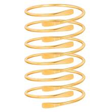 5PCS/10PCS Retro Boho Stackable Bracelets, Golden Cuff Bracelets For Women Men Daily Party Holiday Jewelry Gift