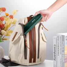 Juego De Cubiertos De Viaje, Cubiertos De Acero Inoxidable 18/8, Juego De Utensilios Reutilizables Con Estuche, Lonchera PortáTil Para Camping Y Oficina (Verde/Juego De Cuchillos) - Juego de cuchillos verde - Ver 12