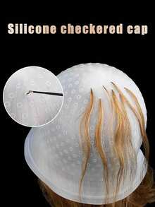 2/6pcs Salon Use Highlighting Cap, Silicone Hair Coloring Cap, Reusable Hair Highlighting Cap, Hair Dyeing Tool,Slick Back Brush,Barber Accessories,Hair Dryer,Hair,Barber,Hair Tools,Hair Products,Hair Accessories,Edge Brush,Barber Accessories,Travel,Hair Dryer,Hair Stuff,Hair Spray,Hair Accessories,Curly Hair Products,Hairdressing Equipment,Accessories,Hair Cutting Scissors,Christmas,Barbershop,Barber Accessories, Hair Accessories, Hairdressing,Hair Dryer,Hair, Accessories, Hair Products, Hair Tools, Hair Stuff, Hair Care, Curly Hair Brush, Barber, Barber Accessories, Hairdressing Equipment,Travel Essentials,Hairstyle,Hairdressing - Multicolor - View 2