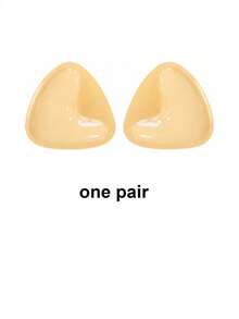 2/1Pair Double-Sided Sticky Bra Inserts,Snowy Sticky Bra Inserts,Sticky Bra Push Up, Self Adhesive Pads Ultra Instant Lift Bra, Push Up Bikini Pads For Sports Bra Swimsuit - Multicolor - View 9