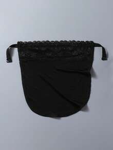 Lace Trim Breathable Invisible Seamless Modal Women's Camisole, Anti-Slip, Suitable For Party, Travel, Performance Outfit, Portable Accessory