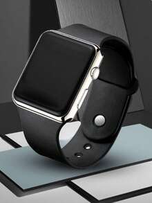 2 件时尚简约 LED 数字显示方形电子手表，适合年轻学生，适合日常生活，是学校、聚会、旅行的必备品，也是送给朋友、生日、节日和毕业季的完美礼物。送礼的理想之选 - 彩色 - 查看 8