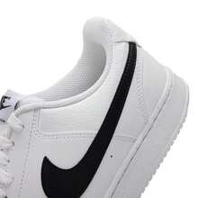 Nike 男士 Court Vision Low Next Nature 运动鞋，休闲运动鞋 DH2987-101 - 白/黑 - 查看 8