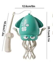 电动自动避让章鱼、带 LED 灯和音乐的跳舞章鱼、智能避障、魔术跳舞章鱼、智能摇摆机器人章鱼、室内娱乐、男孩和女孩的生日礼物、圣诞节礼物（（钓鱼）） - 彩色 - 查看 11