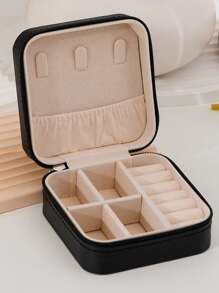 Caja de joyería personalizable, regalo para dama de honor, caja de joyería personalizada para dama de honor, caja de joyería de viaje para damas