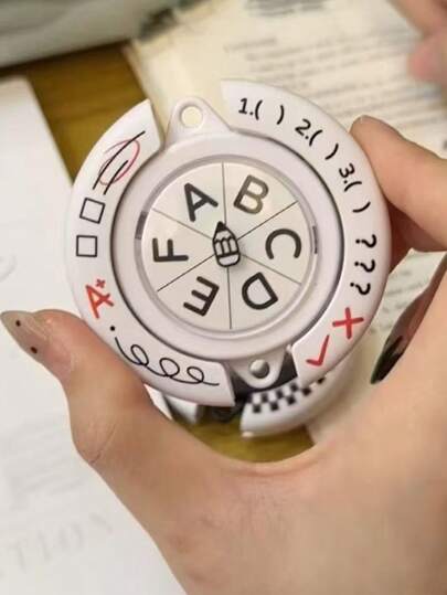 Destiny Spinner Stress Relief Toy, Helps You Make Choices [Random Color Beaded Chain], Ideal Back To School Small Gift, Problem Solving, Exam Selection Difficulty, Work & Study Essential, Desk Decor Toys, Gift, Blind Box