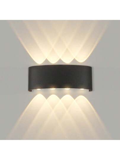 Indoor ative LED Wand Lamp, Moisture Proof Bedroom Lighting Eye Friendly Zachte Verlichting 3000K Warm Fixture LED, Applicable Voltage 85V 265V, Home ation Balcony/Staircase/Stairwell/Indoor/Garden/Living Room/Bathroom/Kitchen/Bedroom/Corridor/Passageway view 2