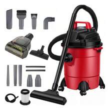 Aspiradora Industrial Seco-mojado De 15l Función 3en1 Rojo - Tipo de Enchufe B USA (110-127V) - Ver 1