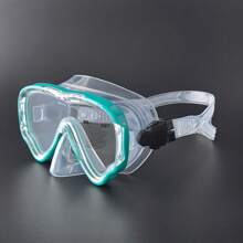 Erwachsenen Tauchmaske - Einteilige Maske aus gehärtetem Glas, schützende Anti-Beschlag und Anti-Wasser Outdoor- und Wassersport Schwimmbrille, Strandutensilien, Strandaccessoires, Poolschwimmer