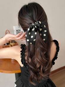 2 pièces/1 pièce Pince à cheveux chic à pois pour femmes, épingle à cheveux minimaliste élégante de haute qualité, convenant pour le quotidien, les fêtes, le travail, les voyages, le lavage du visage, le maquillage, assortissant les tenues. Pinces à cheveux, pinces à mâchoire, pinces à cheveux, clips à cheveux, attache-cheveux