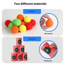 2025 New Archery Toy Set For Kids, EVA Foam Ball Bucket, Indoor Outdoor Shooting Target Game, Birthday/Holiday Gift