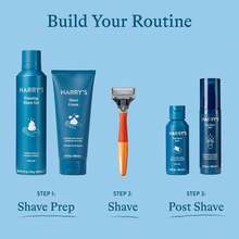 Harry'S Shaving Kit For Men - Razor Handle And 3 Razor Blade Refill Cartridges - Sage - Cây xô thơm - Xem 5