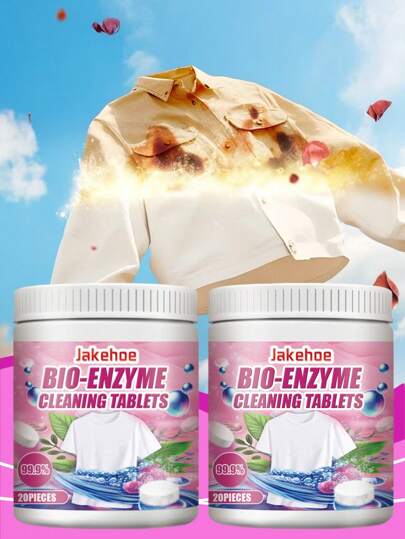 1set Clothes Stain Removal Effervescent Tablets Clothes Cleaning Stain Removal Effervescent Tablets Suitable For Clothes Cleaning And Stain Removal.Laundry Odor Removers Boost Your Normal Laundry Detergent To Effectively Target Stains Odors, Not Mask Them Like Washing Soda Or In-Wash Scent Boosters