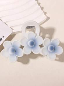 1pc/6pcs 3-Bunch 5-Petal Daisy Hair Clips, Suitable For Women's Daily Life, Leisure, Party, Commuting, Vacation - Hair Accessories, Best Gift For Girlfriends, Moms, Best Friends For Celebrations, Birthdays, Anniversaries Or Graduations
