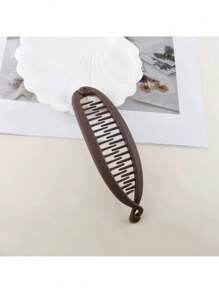 1/2 Packs New Large Hair Volume Simple And Versatile Valentine's Day Banana Clip Ponytail Clip French Elegant High Halloween Skull Top Hairpin Twist Hairpin