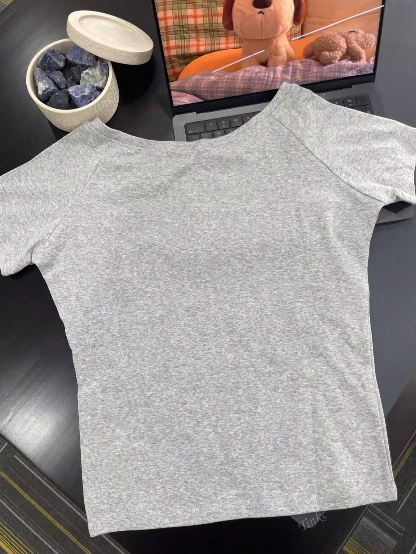 F14 STYLE American Graphic Crop Halter Tank image
