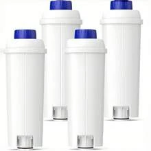 1/2/3/4 Repuestos de filtros de máquina de café para DeLonghi DLSC002, cartuchos de filtro de agua con carbón activado suavizante, compatibles con ECAM, ESAM, ETAM, BCO, EC, de vuelta a la escuela