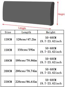 1pc Jacquard Bed Headboard Cover Solid Color Elastic Bed Head Slipcover Leaves Printed All-Inclusive Bed Backrest Cover Bedroom Dirt Proof High Elasticity Easy To Install