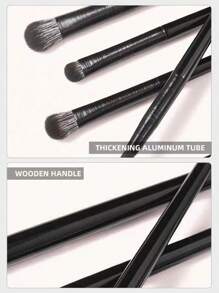 6 Pezzi Set Pennelli Morbidi Per Il Trucco Occhi Per Ombretto, Sfumatura, Eyeliner e Rifinizione Occhi, Naturali, Ottici, Lenti Coreane, Pennelli Trucco, Rossetto, ciglie, Matita Sopracciglia, Custodia per Cura, Eyeliner, Intossicante, Ombretto, Tappeto per Trucco, Gel Sopracciglia, Regalo Donna, Distribuzione Regalo, Khol, Trucco Originale, Punta ciglie