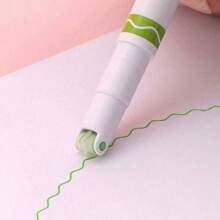 6 Sets Curve Design Markers, Lace Pens, Wavy Line Highlighters, DIY Outline Pens, Suitable For Handbook Design, Note-Taking, Drawing, And Professional Highlighting. Applicable For Office, School, Personal Planners, Creative Workshops, And Art Projects. Functional Writing Instruments For Diverse Users, Including Educators, Students, And Professionals.