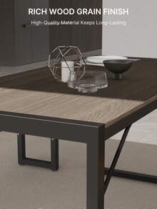 45.5" Dining Table Set For 4, Kitchen Table Set With 2 Benches, Dining Room Table Set With Metal Frame & MDF Top, Space-Saving Dining Nook - 灰色 - 查看 4