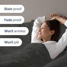 Queen Size White Duvet Cover Set - Extra Soft 90 X 90 Duvet Cover With 2 Pillow Shams - Hotel Luxury Bedding Set, Fade Resistant & Zipper Closure - Breathable Comfortable Bed Set For Queen Bed