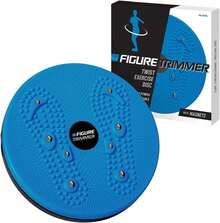 ¡RecomendadoTabla de recorte de cifras, tabla de retorcido de abdominales, de 12 pulgadas, para ejercicios de núcleo y abdominal, disco de torsión de cintura, tablero de torsión de disco mareado para¡Top de Temporada - Un solo color - Ver 3