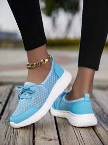 Zapatos casuales transpirables tipo slip-on para yoga, zapatos para caminar con suela blanda, para adolescentes, de verano