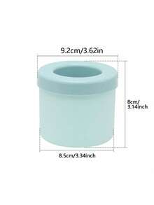 1 件塑料冰格，简易桶形制冰机模具带盖，适用于厨房 - 彩色 - 查看 10