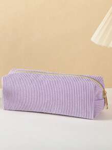 1 Astuccio - Astuccio portapenne durevole con cerniera, organizer per cancelleria per forniture scolastiche, borsa per penne per ufficio e uso domestico, articoli di cancelleria per il ritorno a scuola