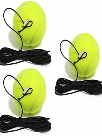 1pc Outdoor Tennis Ball Rebound Trainer With High-pressure And High-elasticity