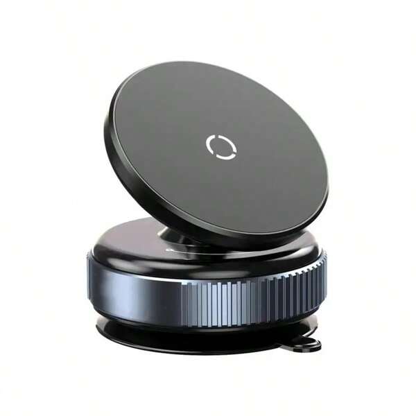 1 pièce, Support de téléphone portable magnétique rotatif et verrouillable à ventouse mécanique sans adhérence de haute qualité, support de téléphone portable magnétique rotatif à 360° réglable, convient pour les miroirs, les murs, les salles de sport, les voitures, les fenêtres et autres endroits plats, cadeau parfait pour les vacances, cadeau parfait pour les maris et les petits amis, compatible avec et Android, noir et blanc