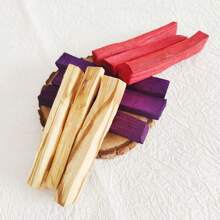 3 Stück/6 Stück je 4 Zoll Palo Santo Räucherstäbe aus Peru - Natürlicher Palo Santo, Lila Palo Santo, Drachenblutt Palo Santo, geeignet für kraftvolle Reinigung, Meditation, Erfrischung, Talisman, Wohndekoration für Feiertage und spirituelle Praktiken