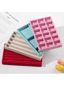 1-Piece Portable Jewelry Box, Pu Simple Leather Jewelry Box, Ring Box, Women's Small Jewelry Box, Simple Home Jewelry Storage Box, Travel Storage Box, Exquisite Mini Travel Jewelry Storage Box, Earrings, Rings, Necklaces, Portable Back-To-School Essentials, Memorable Holiday Gifts, Easter Gifts, Bridesmaid Gifts, Summer Travel Essentials, Travel Accessories, Travel Essentials, Mini Display Storage Box, Cruise Essentials, Holiday Gifts