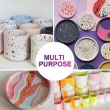 1pc 300g/500g/1000g/2000g Casting Resin Plaster Powder, Quick-Setting Terrazzo Resin, Handmade Mold Casting Kit Powder, Plaster Of Paris, Ceramic And Porcelain Plaster Powder, For Crafts, Sculptures And Home Decor Resin Casting Plaster Powder, DIY Casting Mold Supplies - White - View 7