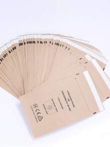 130x200mm Disposable Sterilization Bags, 10/20/50/100pcs Set, Manicure Tool Disinfection Kraft Paper Bags, Manicure Equipment Disinfection Accessories - Brown - View 8