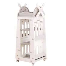 Men Wide Fit Sandals - Grey+White + HDPE1 - View 1