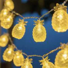 LED,Pineapple Lantern, Creative, Ball Lantern, Colorful Lantern, Outdoor, Scene, Indoor, Atmosphere, Light String