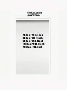 1 Roll Reusable Whiteboard Stickers,Static Cling Wipeable And Removable Writing Wallpaper,For Home, School, Bar, Office, Restaurant, Cafe - White - View 10