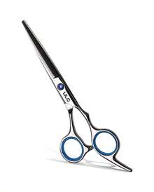 Hair Cutting Scissors, ULG Professional Hair Scissors 6.5 Inch Right-Hand Razor Edge Barber Shears Salon Hair Cutting Shears Made Of Japanese Stainless Steel, Hand Sharpened Blue - Xanh lam-5,5 inch - Xem 1