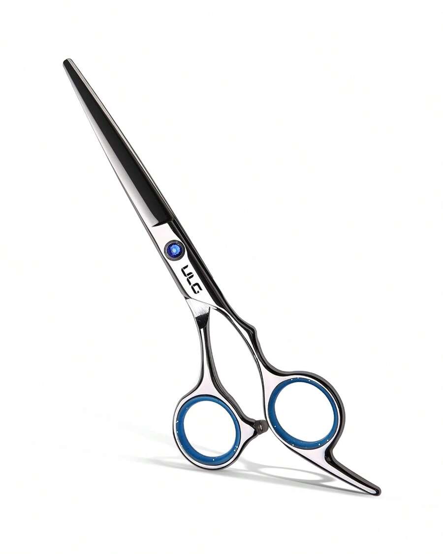 Hair Cutting Scissors, ULG Professional Hair Scissors 6.5 Inch Right-Hand Razor Edge Barber Shears Salon Hair Cutting Shears Made Of Japanese Stainless Steel, Hand Sharpened Blue - Xanh lam-5,5 inch - Xem 1