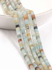 50pcs 2*4mm Round Agate, Turquoise, Quartz White Beads, DIY Bracelet Spacer Beads