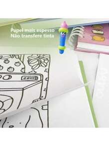 Livro De Colorir Bobbie   Acabamento de Luxo Goods Capa Dura 50 Páginas A5-48