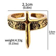 1 件游戏黑暗之魂 3 系列戒指哈维尔恶魔之痕绿花适用于粉丝女士男士装饰派对珠宝礼物配饰