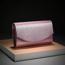 Fashion Elegant Evening Dress Handbag For Banquet Shiny Minimalist Style Envelope Clutch Bag For Ladies Wedding Party Gift Bag