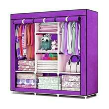 Foldable Wardrobe Closet Organizer Large Cabinet - Multicolor - View 2