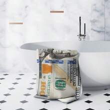 White 100 Dollar Bill Patterned Beach Towel Microfiber Soft Boys Beach Towels Large Size Bath Pool Spa Travel Funny Beach Towel Bathroom Towels Set 27.5x 55.1'' Quick Dry Sand Proof Lightweight